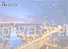 Tablet Screenshot of dynamissions.com